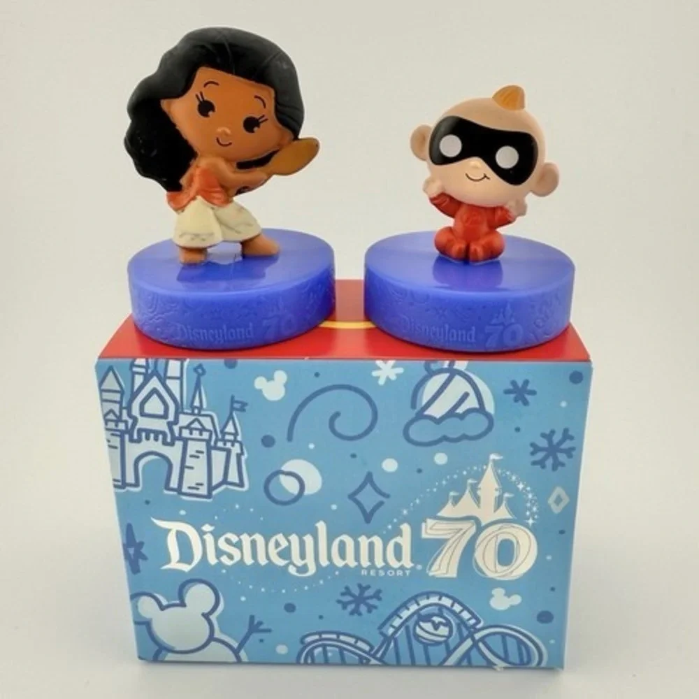 Disneyland 70th Anniversary McDonald's Happy Meal Toys #08 Moana & Jack Jack